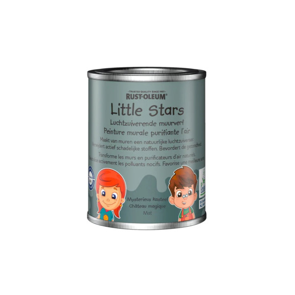 Vopsea lavabila, Rust-Oleum, Little Stars, Mystical Castle, Gri, 125 ml