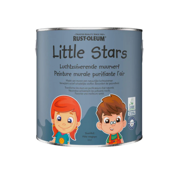 Vopsea lavabila, Rust-Oleum, Little Stars, Magical Flute, Albastru, 2,5 l