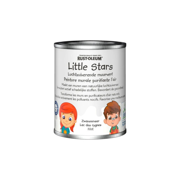 Vopsea lavabila, Rust-Oleum, Little Stars, Swan Lake, Alb, 125 ml