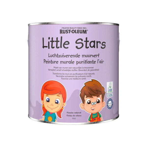 Vopsea lavabila, Rust-Oleum, Little Stars, Velvet Fall, Lilac, 2.5 l
