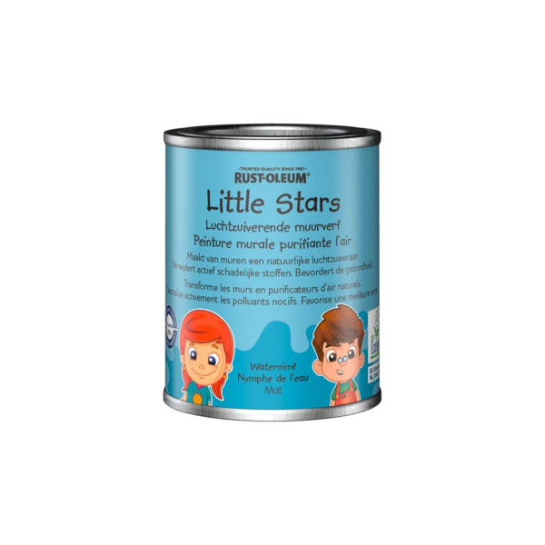 Vopsea lavabila, Rust-Oleum, Little Stars, Water Nymph, Albastru, 125 ml