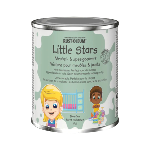 Vopsea mobilier si jucarii, Rust-Oleum, Little Stars, Enchanted Forest, Verde, 750 ml