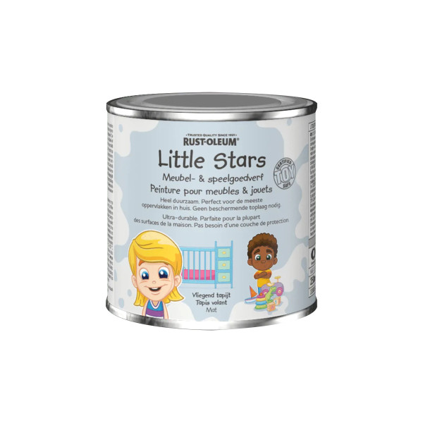 Vopsea mobilier si jucarii, Rust-Oleum, Little Stars, Flying Carpet, Gri, 250 ml