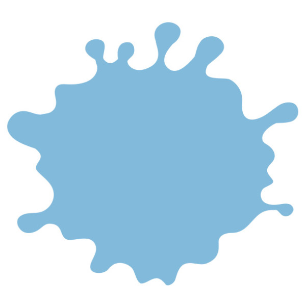 Vopsea lavabila, Rust-Oleum, Little Stars, Water Nymph, Albastru, 125 ml