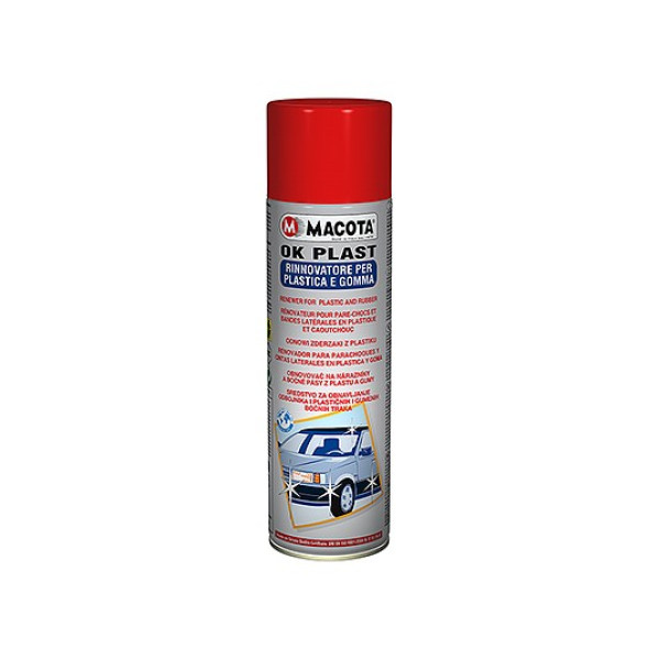 Spray Auto Revitalizant Plastic Si Cauciuc Macota 500ml.