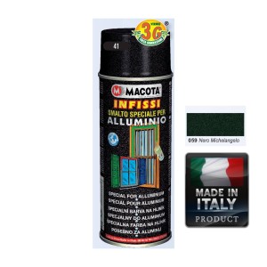 Spray Vopsea Pt. Aluminu Negru Macota 400ml.