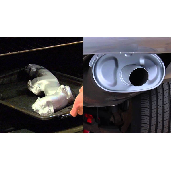 Vopsea Spray Termorezistenta Argintie 750 C 500ml