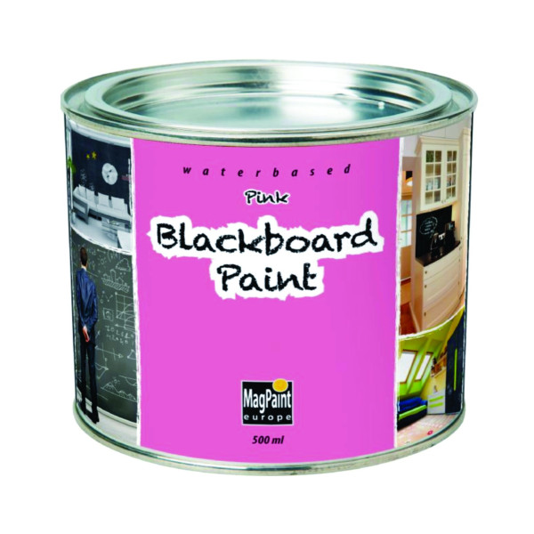 Vopsea Tabla De Scris Roz MagPaint 500ml