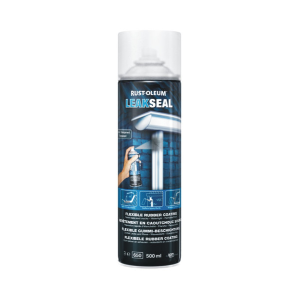 Membrana Cauciucata Fisuri si Crapaturi Leak Seal Transparent 500ml