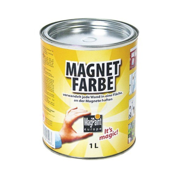 Combo Vopsea Magnetica+ Vopsea Cu Efect De Tabla De Scris Rosie