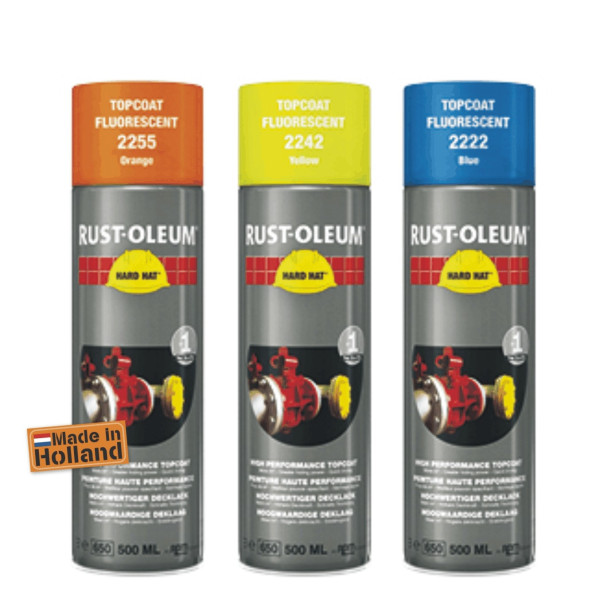 Vopsea Spray Fluorescenta Profesionala Galbena 500 ml