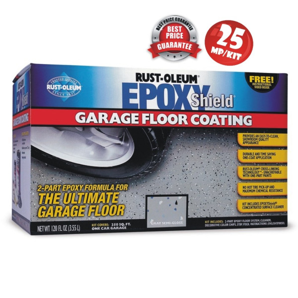 Kit Vopsea Epoxidica Trafic Auto Epoxyshield 3,5 Litri