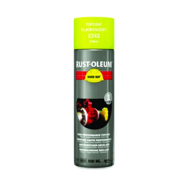 Vopsea Spray Fluorescenta Profesionala Galbena 500 ml