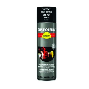 Vopsea Spray Profesionala RAL 9005 Negru Lucios 500ml