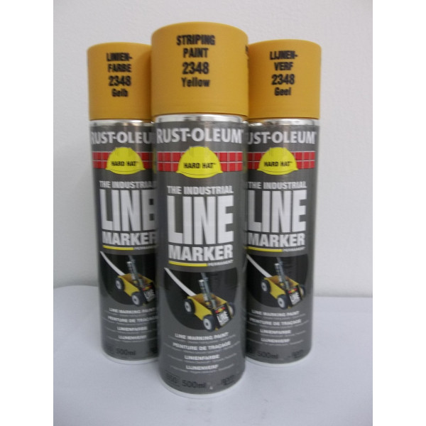 Vopsea Spray Marcaje si Trasari Rust Oleum Alb 500ml