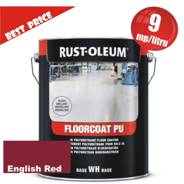 Vopsea Poliuretanica 7200 Rosu 5 Litri