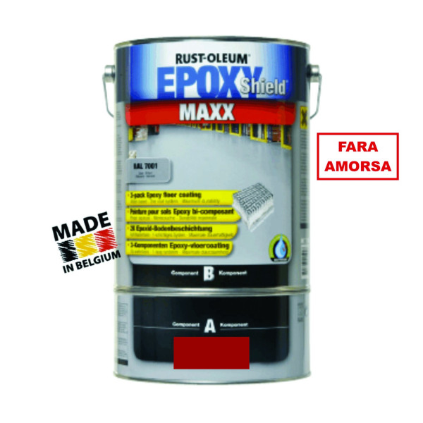 Vopsea Epoxidica MAXX Rosu English-Trafic Auto 5 Litri