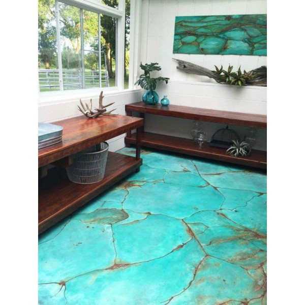 Pigment Metalic Green Sea 200Gr.