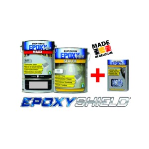 Set Vopsea Epoxidica Garaj Gri Deschis