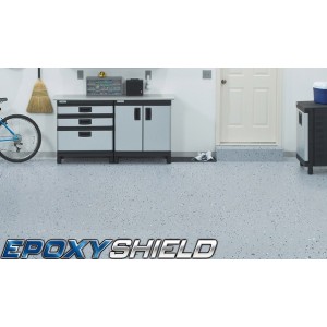 Set Vopsea Epoxidica Garaj Gri Inchis