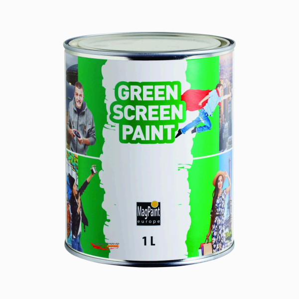 Vopsea Profesionala Verde GreenScreen Magpaint 1 Litru