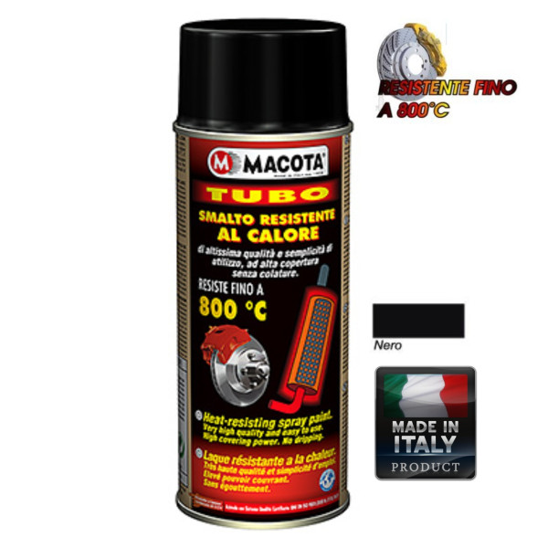Spray Vopsea Termorezistenta Neagra 800 Celsius