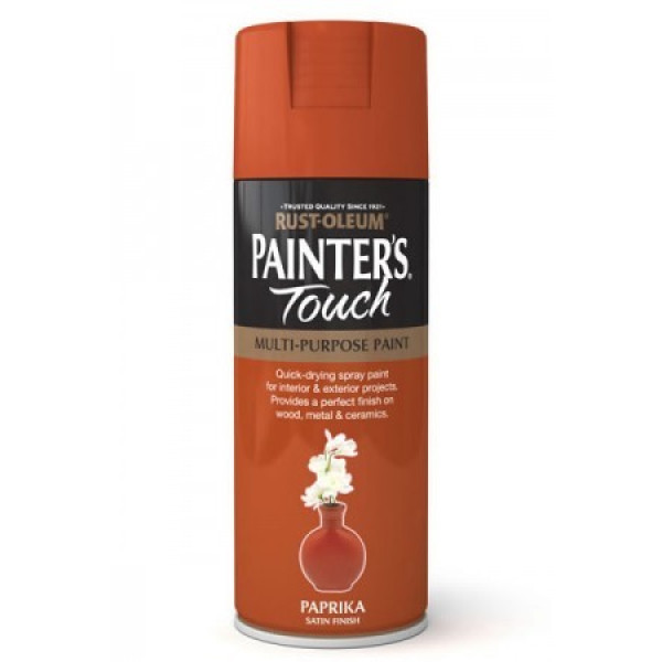 Vopsea Spray Satinata Painter’s Touch Paprika 400ml