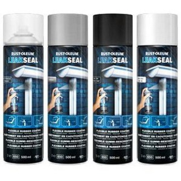 Membrana Cauciucata Fisuri si Crapaturi Leak Seal Alb 500ml