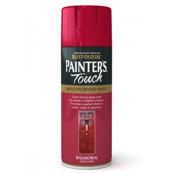 Vopsea Spray Painter’s Touch Gloss Grena / Balmoral Red 400ml