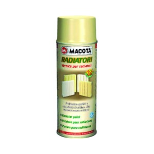 Vopsea Spray Radiatoare Si Calorifere Alb Macota 400ml.