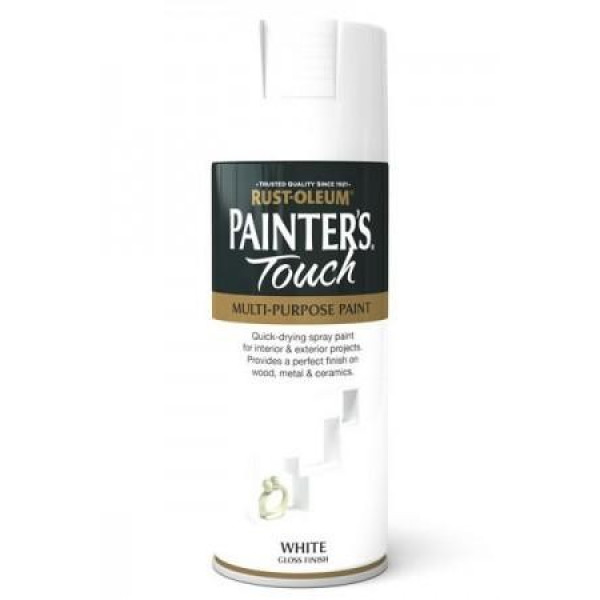 Vopsea Spray Painter’s Touch Gloss Alba / White 400ml