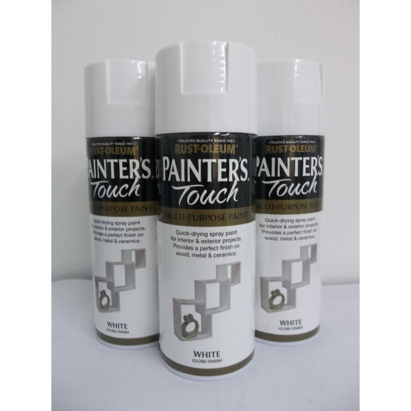 Vopsea Spray Painter’s Touch Gloss Alba / White 400ml