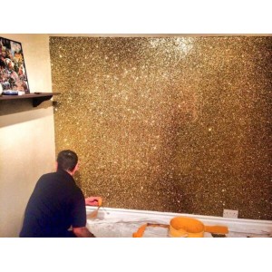 Sclipici Decorativ Auriu Intens  2mm 1 Kg