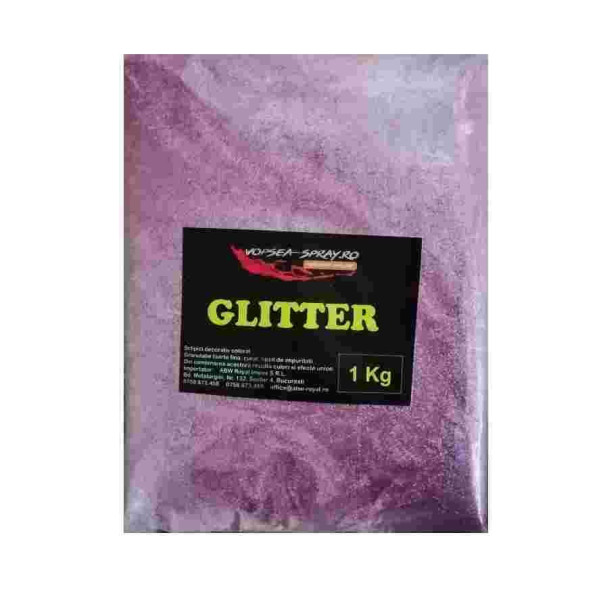 Sclipici Decorativ Violet (Glitter decorativ) 1 Kg