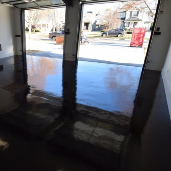 Vopsea Epoxidica Garaj Neagra RAL 9005-Trafic Auto 5 Kg Epoxy Floor