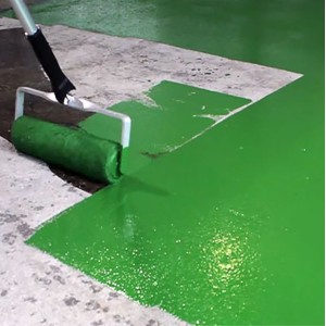 Vopsea Epoxidica Garaj Verde RAL 6005-Trafic Auto 5 Kg Epoxy Floor