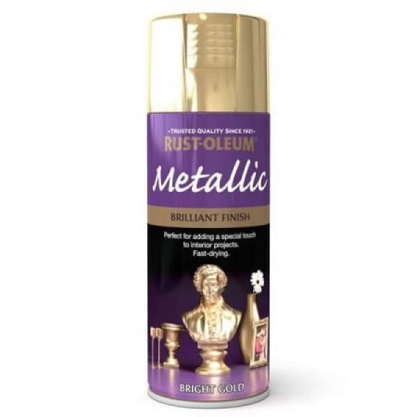 Vopsea Metalizata Aurie / Bright Gold 400ml