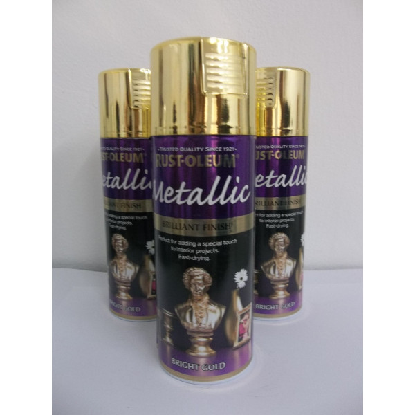 Vopsea Metalizata Aurie / Bright Gold 400ml