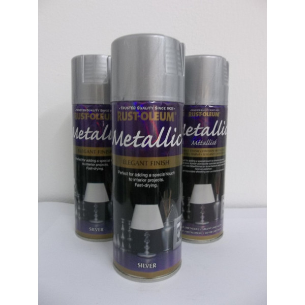 Vopsea Metalizata Argintie / Silver 400ml