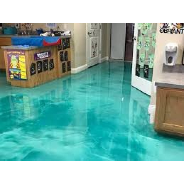 Pigment Metalic Green Sea 1Kg.