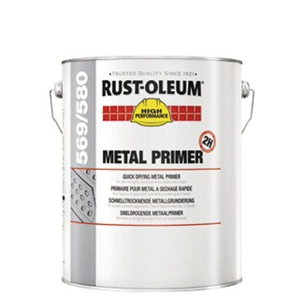 Grund Metal Uscare Rapida, Antirugina, Anticoroziv Gri Deschis 580 5 Litri