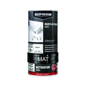 Lac Poliuretanic Transparent 2K  Mat Rust-Oleum 1 Litru
