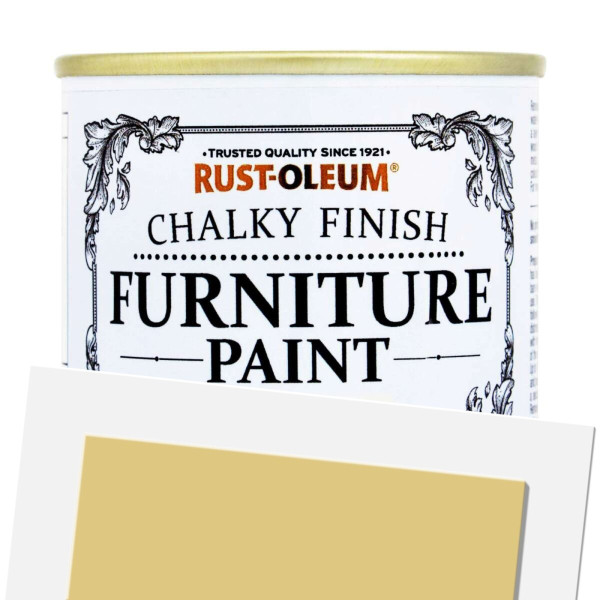 Chalky Finish Furniture Fire Mustard 750 ml