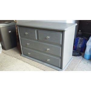 Chalky Finish Furniture Anthracite 750 ml