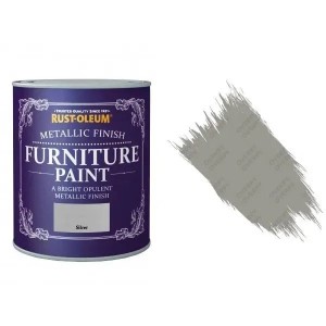 Metallic Finish Furniture Silver 750 ml