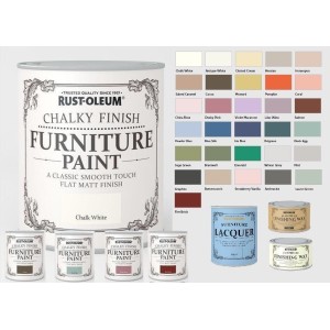 Lac Chalky Finish Furniture Transparent Mat 125 ml