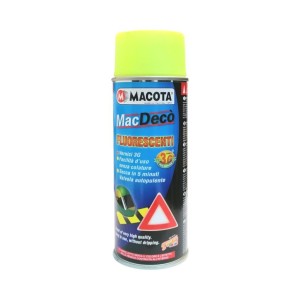 Vopsea Spray Fluorescenta Macdeco Galbena 400 ml