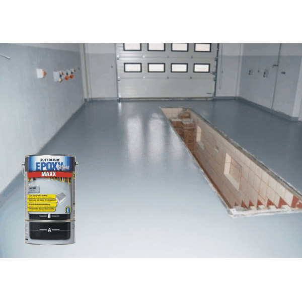 Vopsea Epoxidica MAXX Gri RAL 7001-Trafic Auto 5 Litri