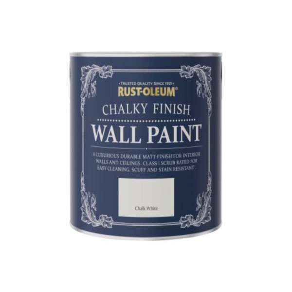 Vopsea Lavabila Chalky Wall Paint White 1 Litru