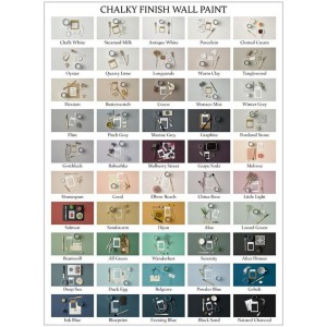 Vopsea Lavabila Chalky Wall Paint Antique White 1 Litru